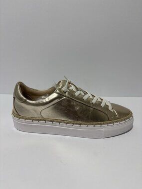 Diba True Women’s Em Belish Platform Sneakers Light Gold, Size 10 M
